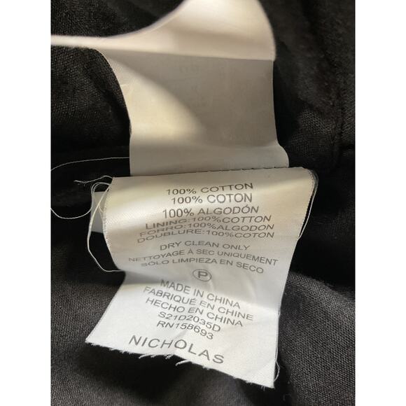 Nicholas Strappy Black Baylee Dress Size 0 - Picture 5 of 5